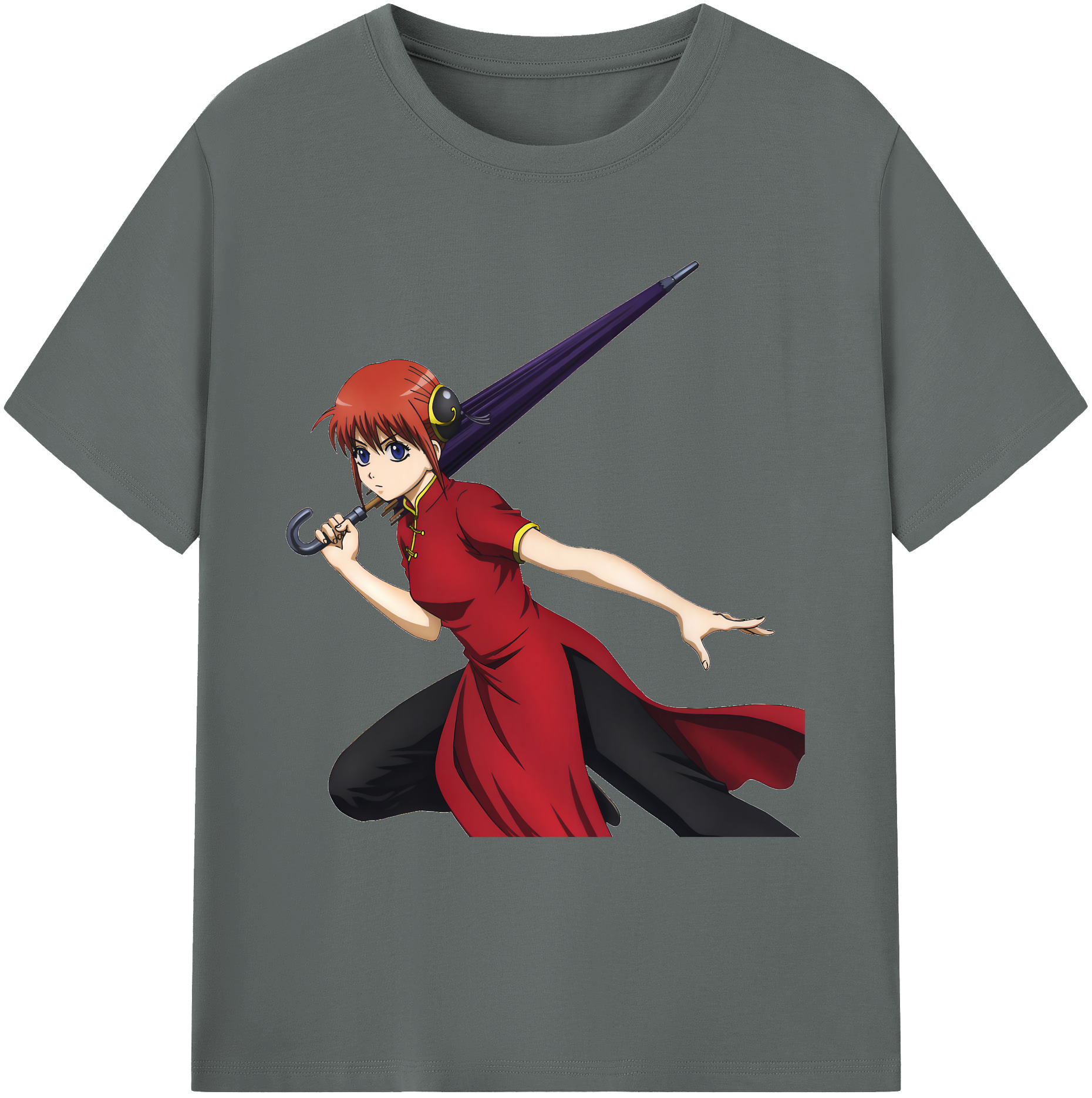 （画像用） ぎんたま 坂田銀時（さかたぎんとき） 神楽 志村新八（しむら しんぱち） GINTAMA Sakata Gintoki Kagura Shimura Shinpachi 綿100％ メンズ半袖Tシャツ｜肌触りやわらか＆通気性